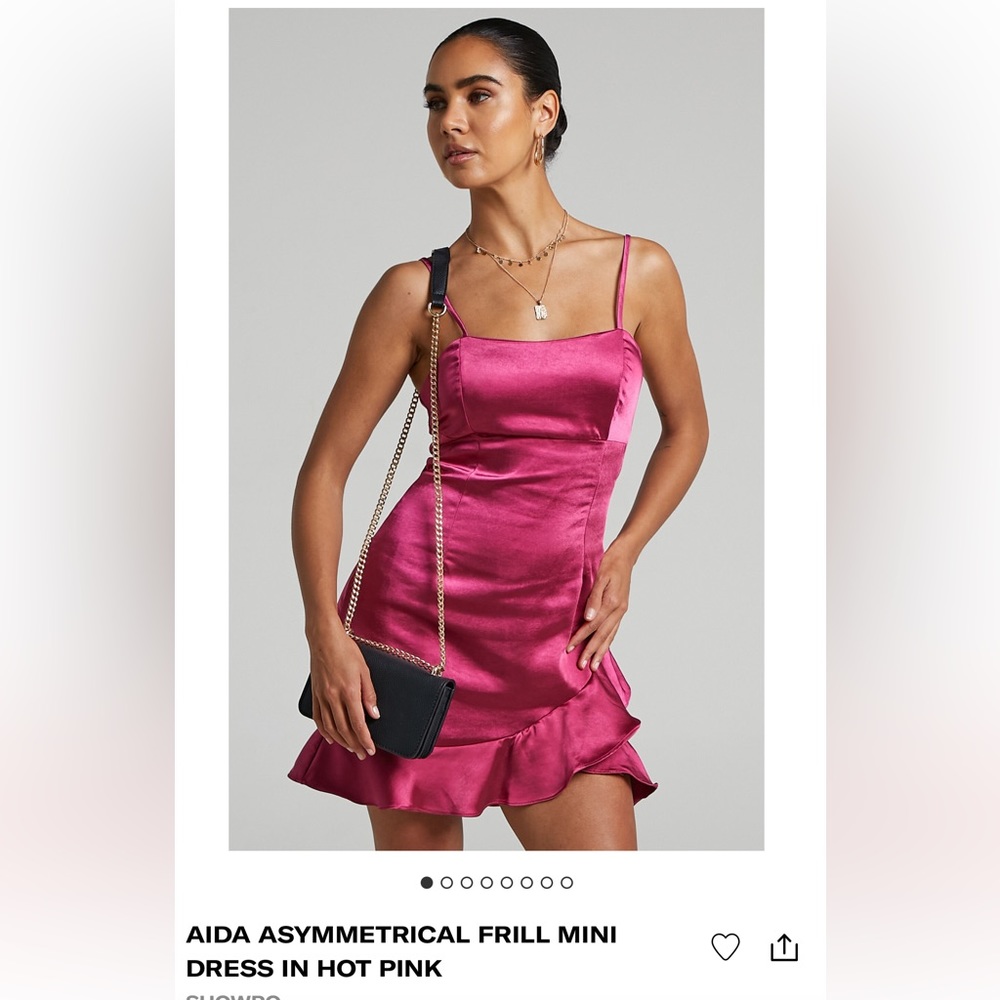 NWT AIDA PINK MINI US 4
